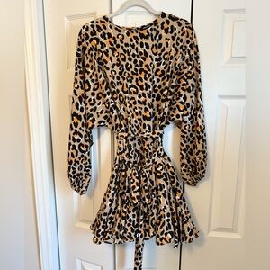 Mittoshop Leopard Print Dress